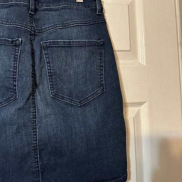 NWT Express High Rise Denim Perfect Mini Skirt - Picture 13 of 16